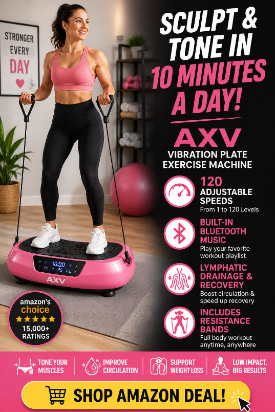 Transform Your Home Workout with the AXV Vibration Plate Exercise Machine: Review & Guide