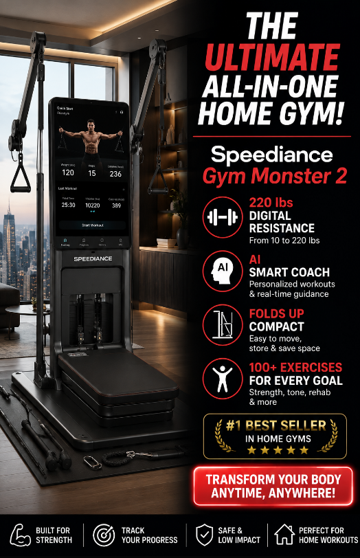 Unlock Total-Body Fitness at Home with the Speediance Gym Monster 2: Review & Complete Guide
